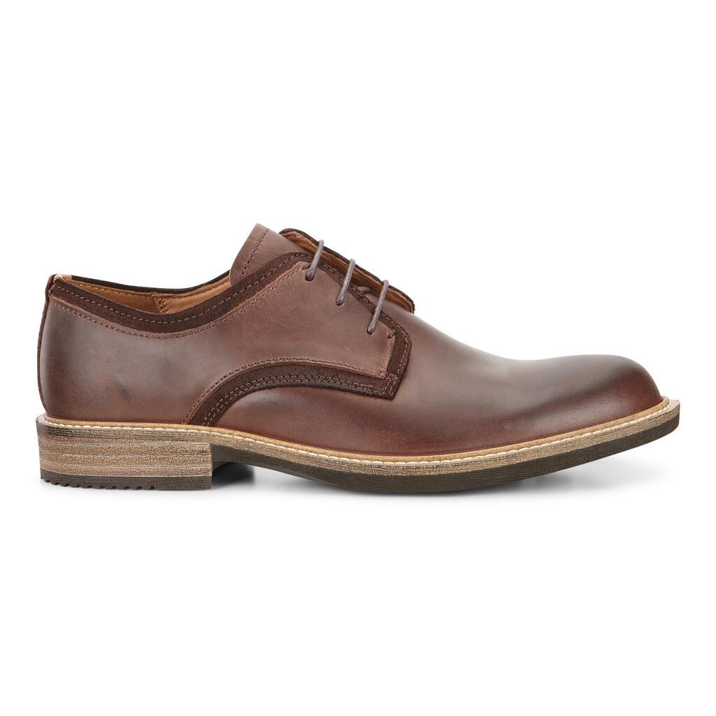 Ecco Kenton Mens Dress Shoes Brown - India SVQ-501639